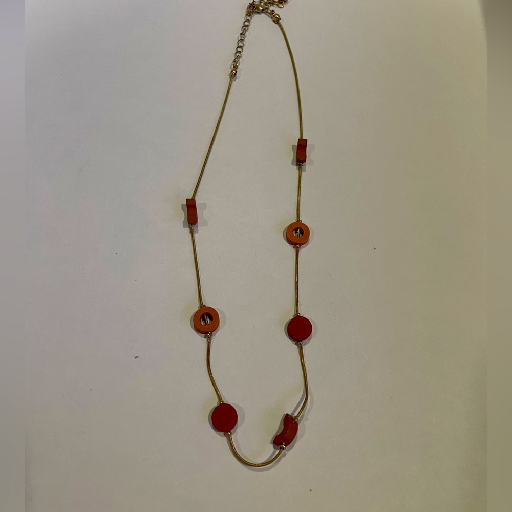 Target brand geometric necklace